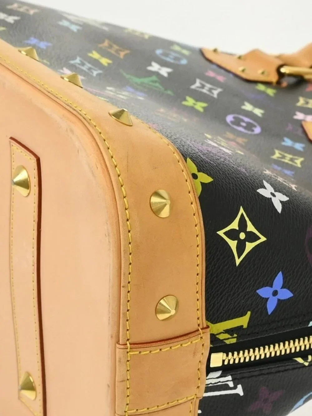 Louis Vuitton Monogram Multicolor Alma GM Handbag M40442